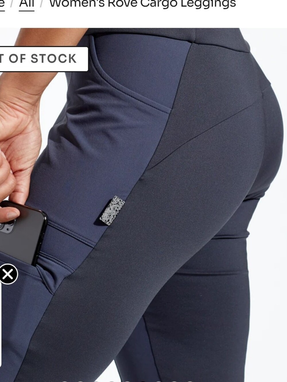 Pearl Izumi Rove Cargo Commuter Legging Tight Cycling Bike Medium